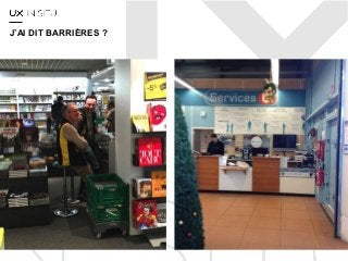 J’AI DIT BARRIÈRES ?
 