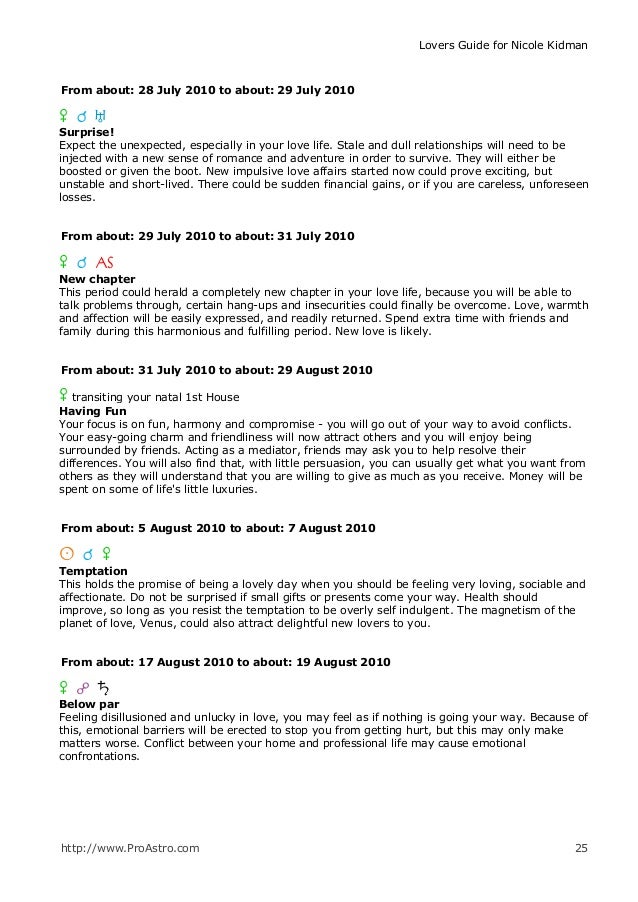Lovers Guide Sample Lovers Guide Sample