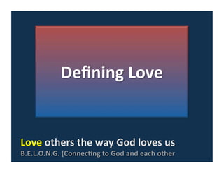 Lovesermonslides