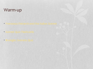 Warm-up

• Francesco Petrarch and the Italian Sonnet

• Sonnet Quiz Flashcards

• Braingle: Sonnets Quiz
 