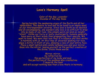 Love Spell E- Book
