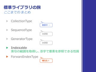 プロトコル観察（4）
SignedInteger
 