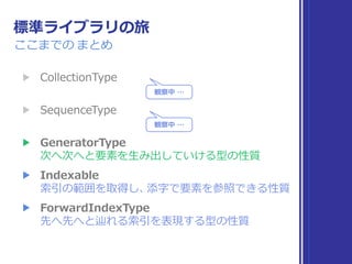 IteratorProtocol 観察
定義を辿る
Shortcut ⌃ ⌘ J
 