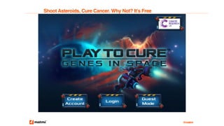Shoot Asteroids, Cure Cancer. Why Not? It’s Free
@matmi
 