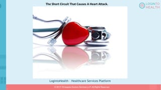 LogintoHealth – Healthcare Services Platform
© 2017-18 Aaapke Doctors Services LLP. All Rights Reserved.
The Short Circuit That Causes A Heart Attack.
 