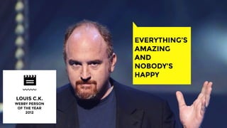 75% 
U.S COMPUTER & INTERNET USE 1984 - 2012 - census.gov 
18% 
OF ALL HOUSEHOLDS 
HAD INTERNET USE 
1997 
OF ALL HOUSEHOLDS 
HAD INTERNET USE 
2012 
 
