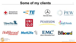 #CMWorld 
5 
©2014 Razorfish. All rights reserved. 
Some of my clients  