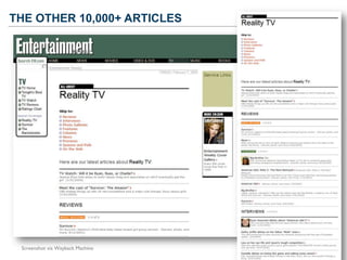 THE OTHER 10,000+ ARTICLES        40




 Screenshot via Wayback Machine
 