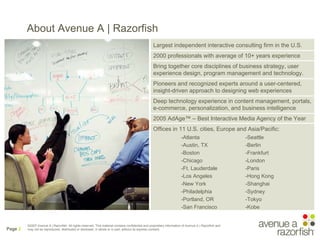 About Avenue A | Razorfish
                                                                                               ...