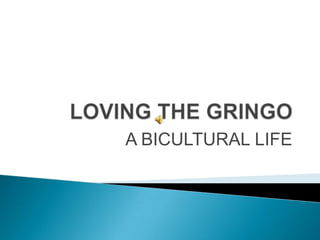 LOVING THE GRINGO A BICULTURAL LIFE 