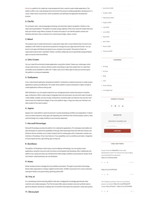 Top 12 Best Low-Code Development Platforms In 2023 | PDF