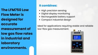 Low Flow Meter LFM750 | 0–750 SCCM Gas Flow Measurement | Serrax ...