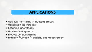 Low Flow Meter LFM750 | 0–750 SCCM Gas Flow Measurement | Serrax ...
