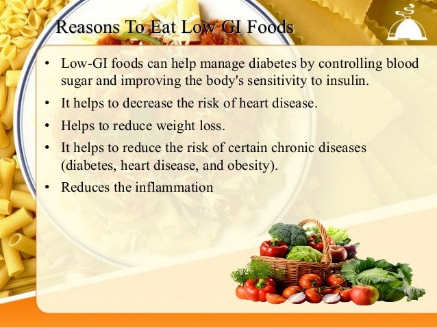 High Glycemic Foods Chart