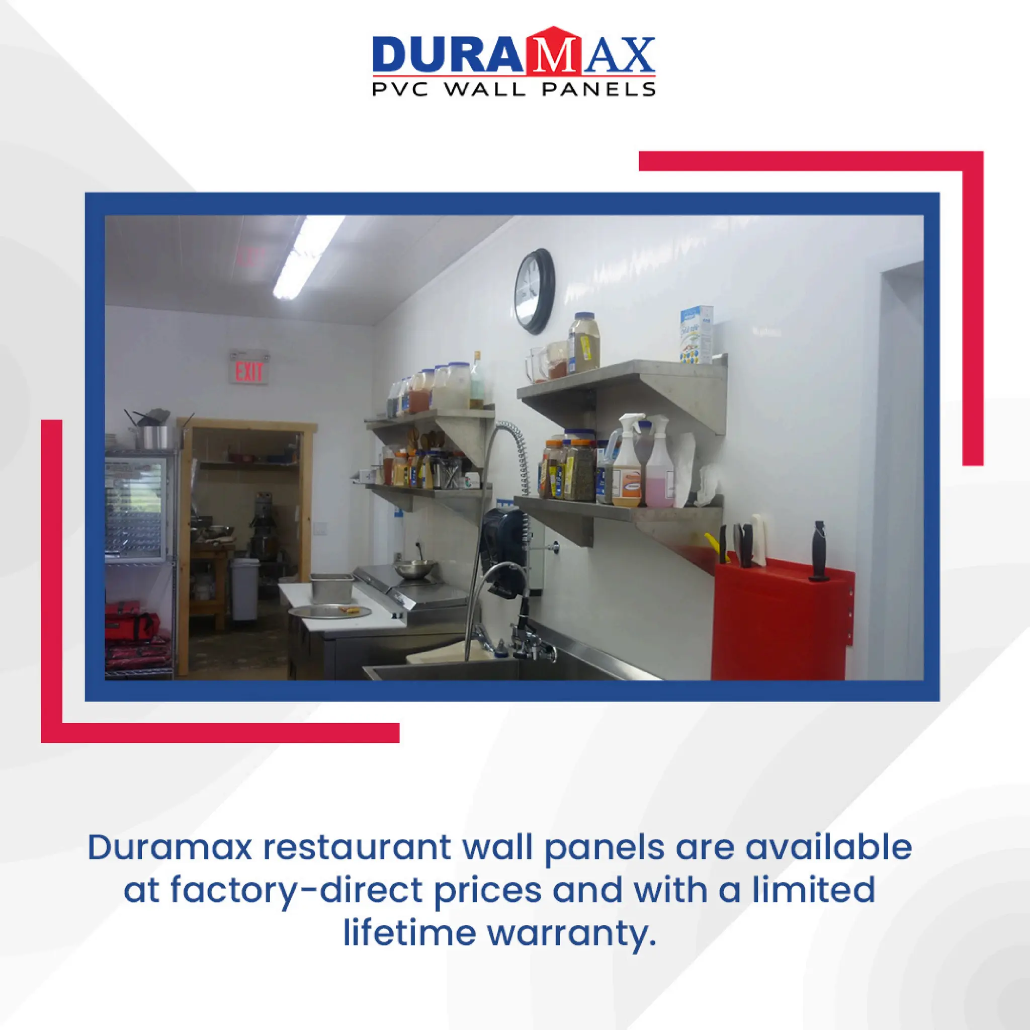 Low-maintenance PVC wall panels for commercial kitchen wall covering | PDF