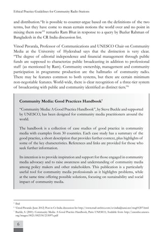 Ethical Practice Guidelines for Community Radio Stations | PDF