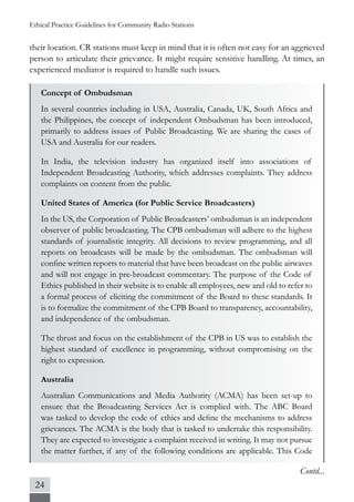 Ethical Practice Guidelines for Community Radio Stations | PDF