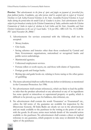 Ethical Practice Guidelines for Community Radio Stations | PDF
