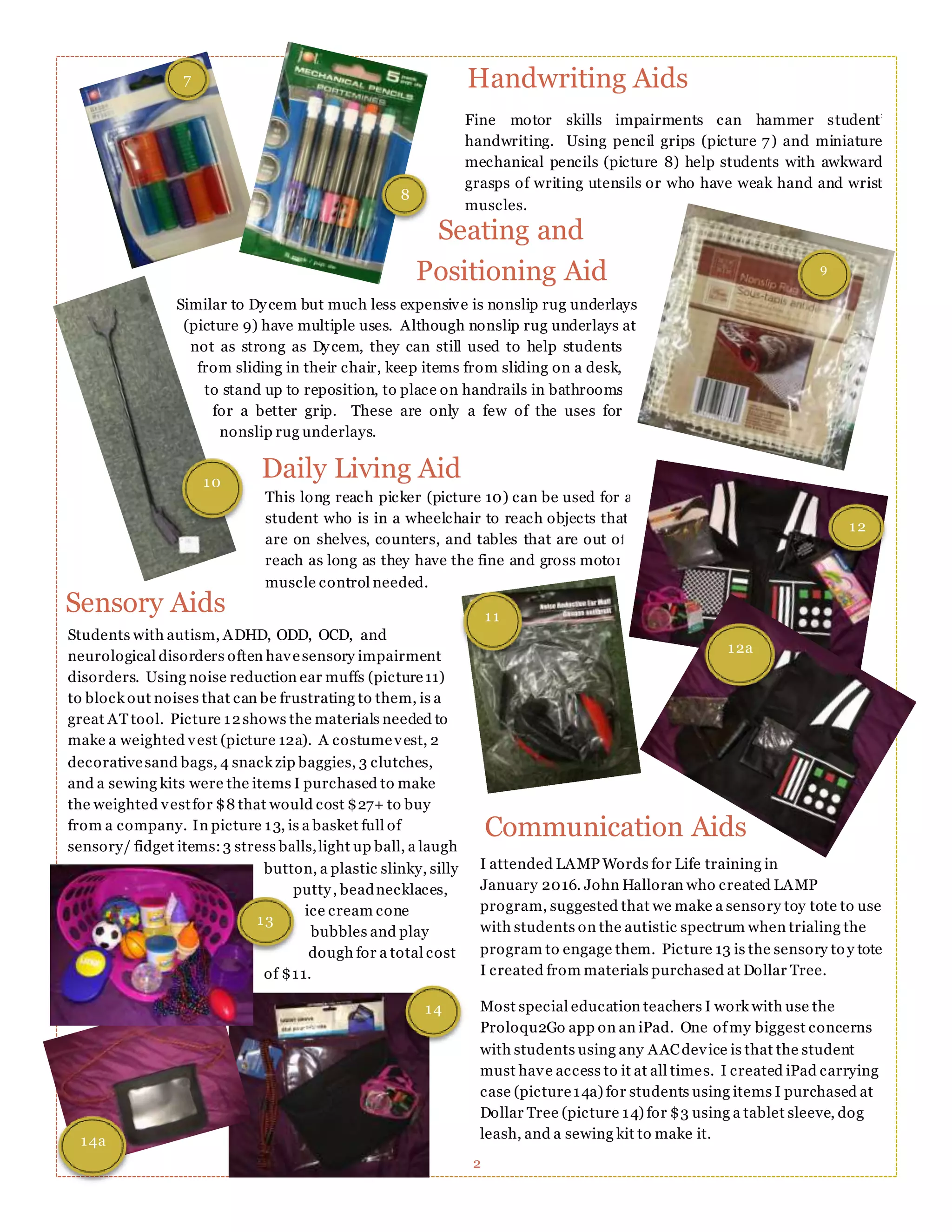 Low tech devices | DOCX