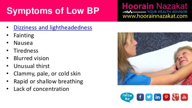 low blood pressure in pregnancy