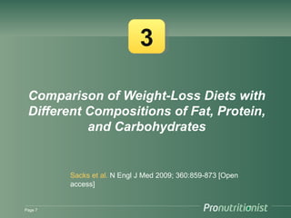  Low carb diet and long term weight loss 