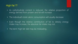 Low carbohydrate high fat diet (LCHF), What should we advise ? by Dr ...