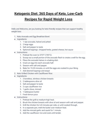 Low Carb Recipe for Rapid Weight loss.pdf