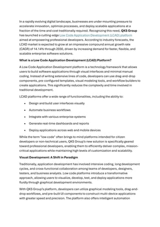 Low Code Application Development platforms market share.pdf