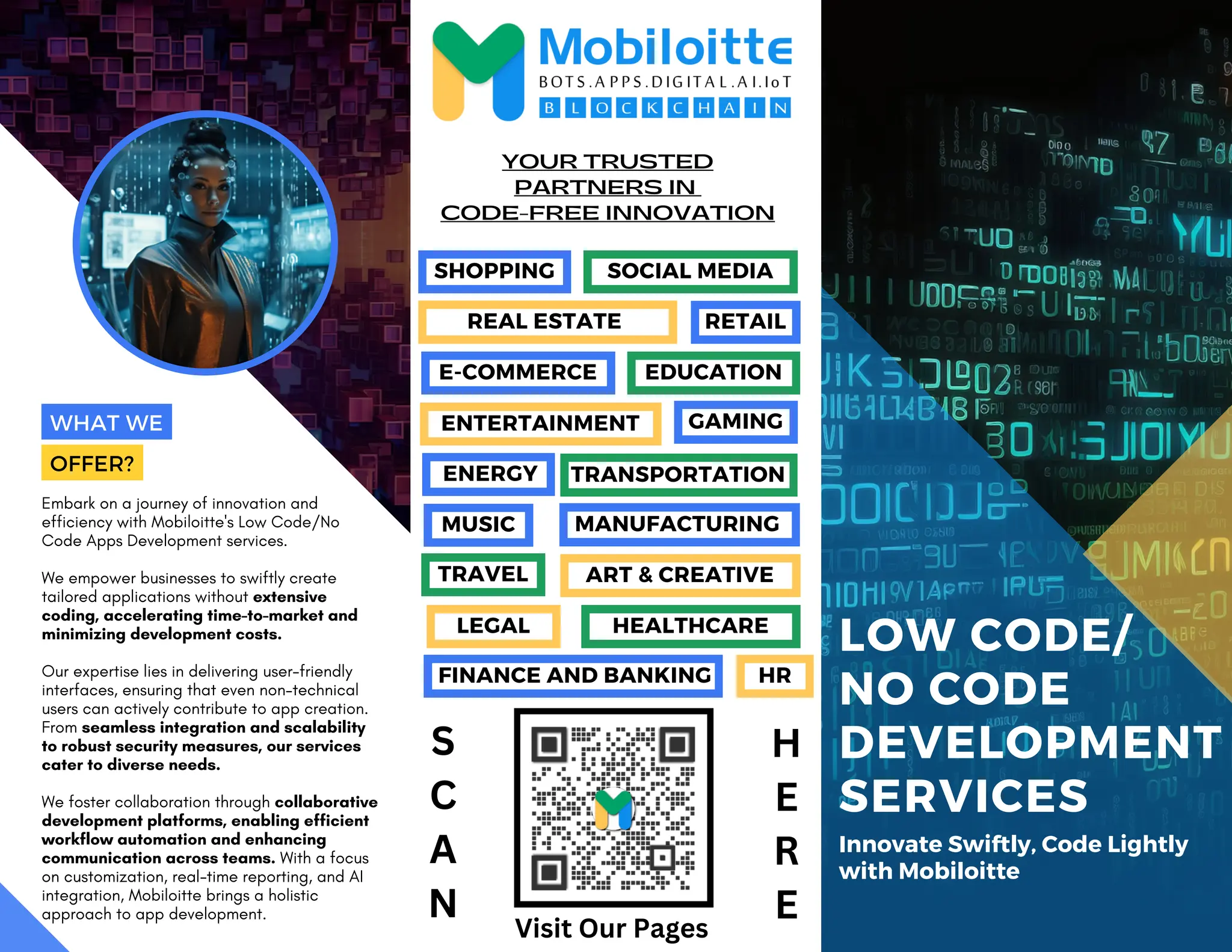 Low Code/No Code Apps Development Services | PPT