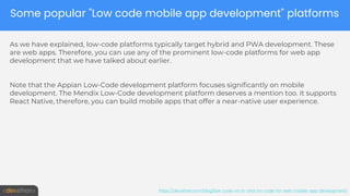 Low code vs. No code: Which is better for web and app development? | PPTX