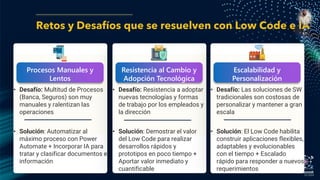 Low Code y Construcción - Acelerando la Innovación Digital | PDF