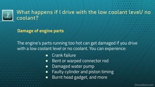 Low Coolant Light | PPT