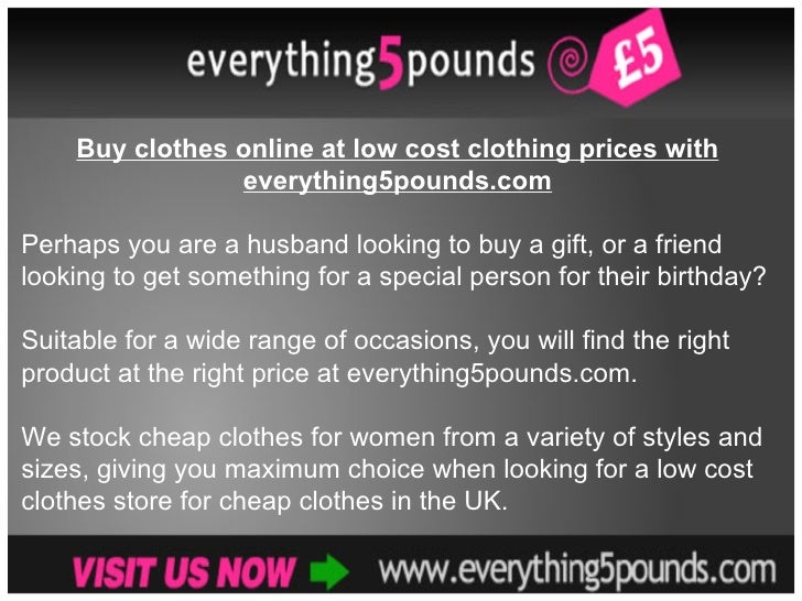low cost clothes online