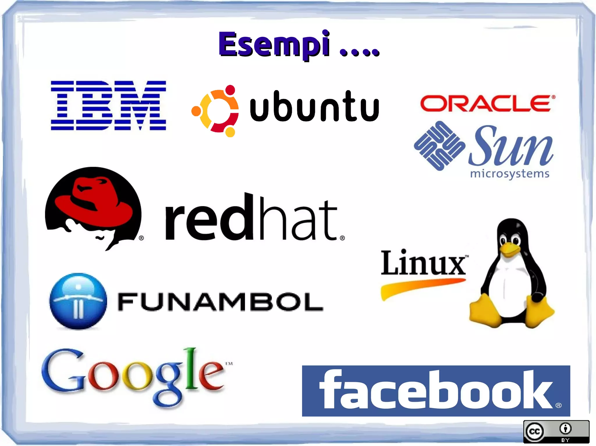 Esempi ….
 