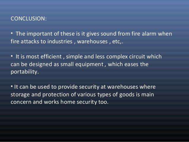 Low cost fire alarm.vce image.