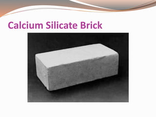 Calcium Silicate Brick
 