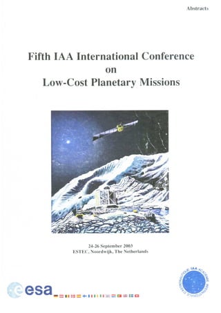 Low cost planetary missions september 2003