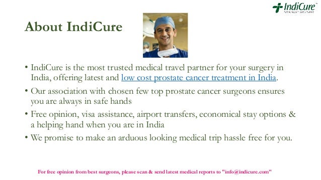 Low cost prostate cancer treatment in India