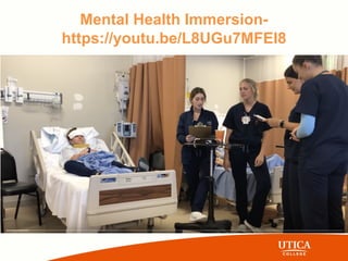 Mental Health Immersion-
https://youtu.be/L8UGu7MFEI8
 