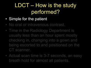 Normal Ldct Low dose ct lung cancer screening update | PDF