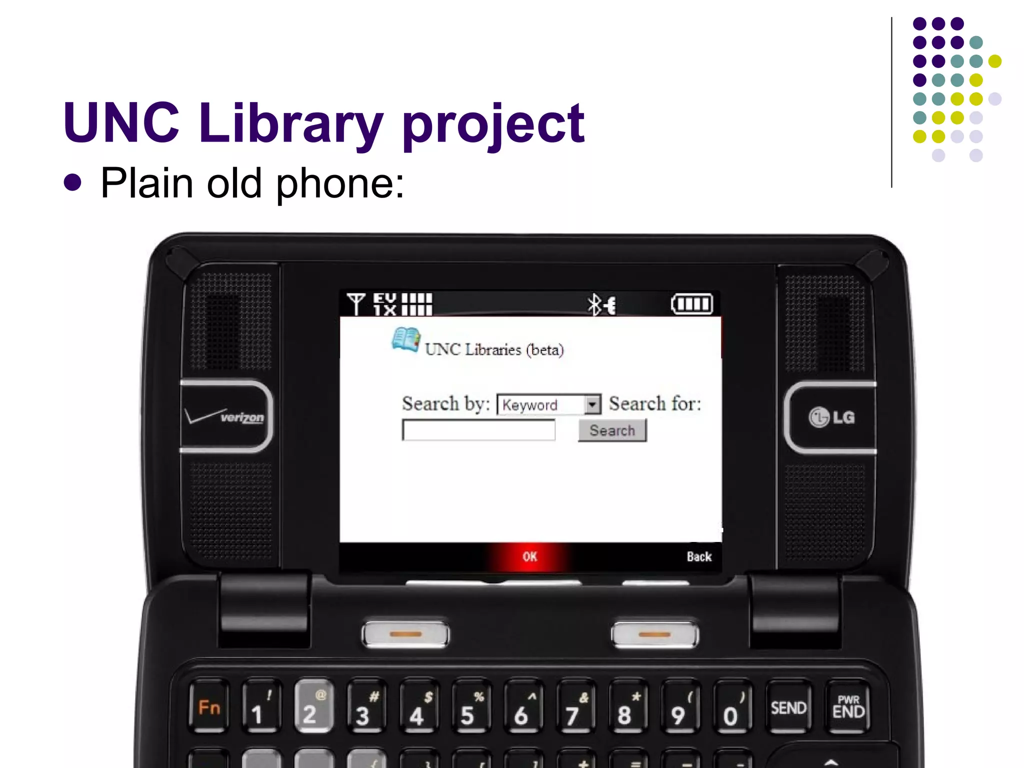 UNC Library project Plain old phone: 