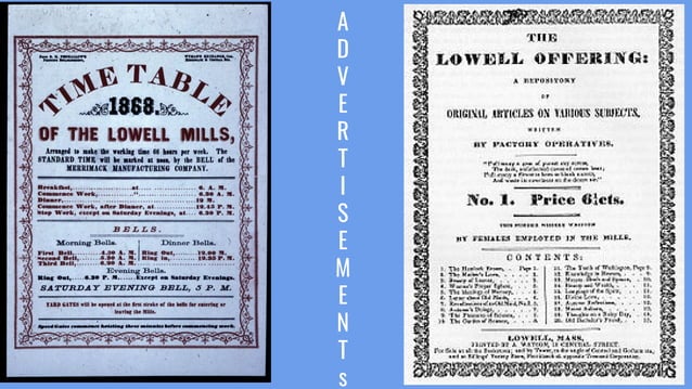 Lowell mill girls | PPT