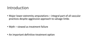 Lower extremity amputation | PPT