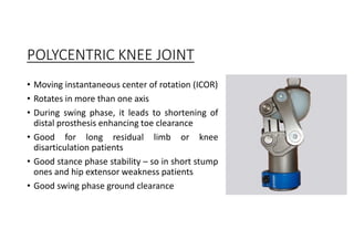 Lower extremity prostheses | PDF