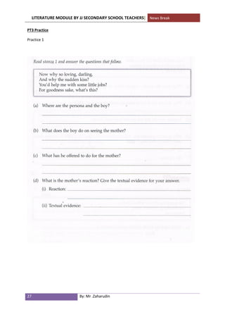 Writing Module For Lower Form Lower form | PDF