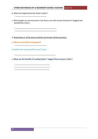 Writing Module For Lower Form Lower form | PDF