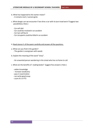 Writing Module For Lower Form Lower form | PDF