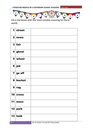 Writing Module For Lower Form Lower form | PDF