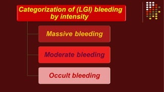 Lower GI - Bleed 