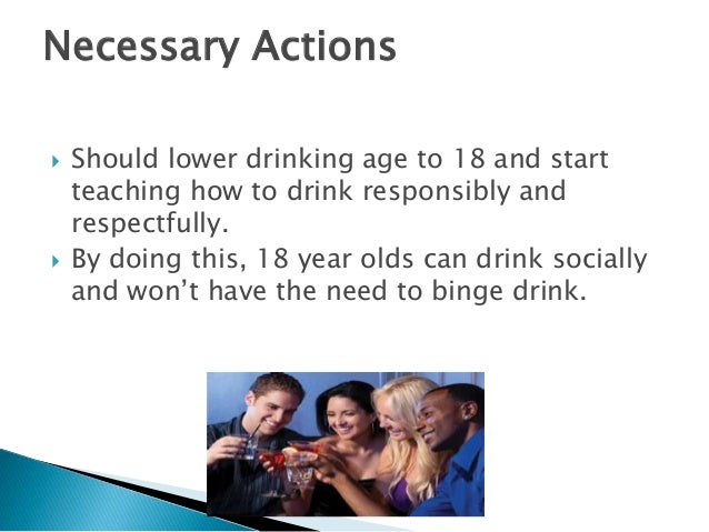 lower the drinking age to 18 essay